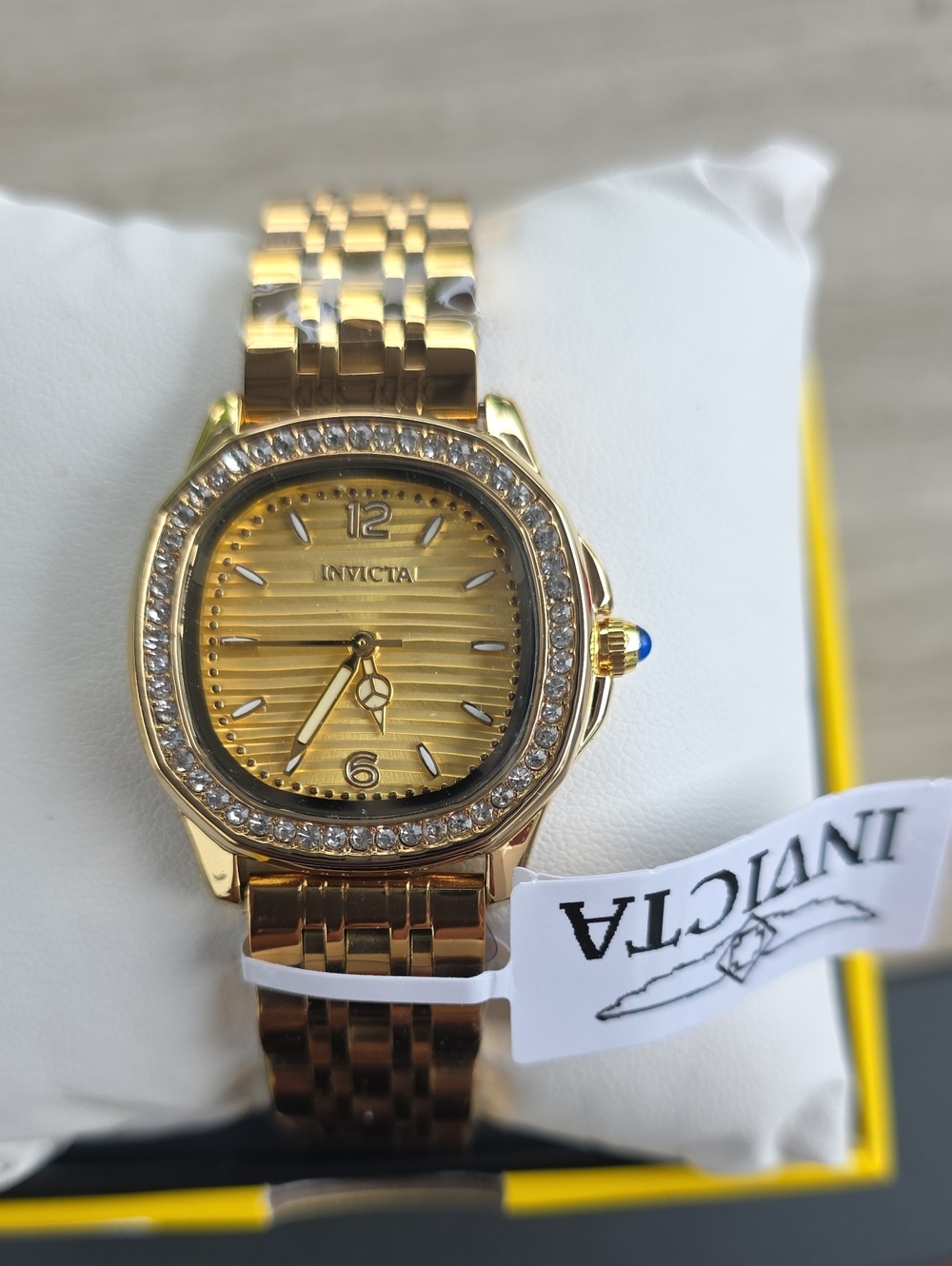 698.  Invicta Wildflower Ember Women's Watch - 31mm. Gold (69382)